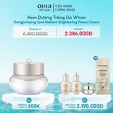 Kem Dưỡng Trắng Da Whoo Gongjinhyang Seol Radiant Brightening Power Cream