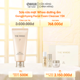Sữa rửa mặt Whoo dưỡng ẩm Gongjinhyang Facial Foam Cleanser Y24
