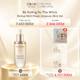 Bộ Dưỡng Da The Whoo Bichup NAD Power Ampoule 30ml Set