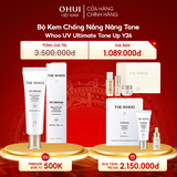 Bộ Kem Chống Nắng Nâng Tone Whoo UV Ultimate Tone Up Y26