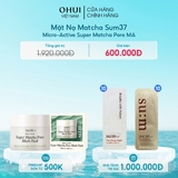 Mặt Nạ Trà Xanh Sum37 Micro Active Super Matcha Pore Mask Pack