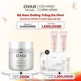 Bộ Kem Dưỡng Trắng Da Ohui Extreme White Cream Special Set