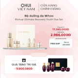 Bộ dưỡng da Whoo Bichup Ultimate Recovery Youth Duo Set