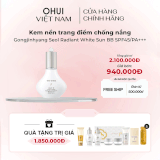 Kem nền trang điểm chống nắng Gongjinhyang Seol Radiant White Sun BB SPF45/PA+++