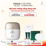 Bộ kem chống nắng dạng sữa Ohui Day Shield Sunquid 3pcs Set