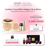 Cushion Trang Điểm Dưỡng Trắng Whoo Cheongidan Essence SPF50+/PA+++