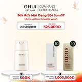 Sữa Rửa Mặt Dạng Bột Sum37 Micro-Active Powder Wash