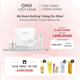 Bộ Kem Dưỡng Trắng Da Ohui Extreme White Cream Special Set