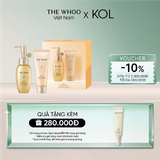 Bộ Làm Sạch Whoo Gongjinhyang Clarifying Cleansing Duo Kit