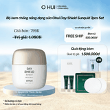 Bộ kem chống nắng dạng sữa Ohui Day Shield Sunquid 3pcs Set