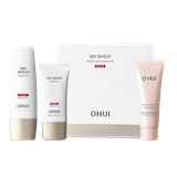[KOL x OHUI] Bộ Kem Chống Nắng Ohui Day Shield Perfect Sun Red 3pcs