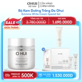 Bộ Kem Dưỡng Trắng Da Ohui Extreme White Cream Special Set