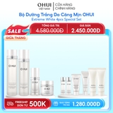 Bộ Dưỡng Trắng Da Căng Mịn Ohui Extreme White 4pcs Special Set