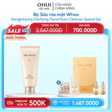 Bộ Sữa rửa mặt Whoo Gongjinhyang Clarifying Facial Foam Cleanser Special Set