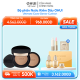 Bộ phấn Nước Kiềm Dầu Ohui Ultimate Cover Denier Cushion