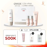 Set Kem Chống Nắng Ohui Day Shield Perfect Sun Red