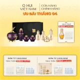 Set kem dưỡng vùng mắt hoàn lưu cao Whoo Hwanyu Imperial Youth Eye Cream