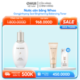 Nước cân bằng Whoo Gongjinhyang Seol Brightening Balancing Toner