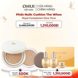 Phấn Nước Cushion The Whoo Royal Complexion Glow