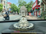 Tượng phật thích ca mâu ni đính đá đầu có lò xo