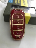 (TPU) Ốp khóa mạ nhựa xe Hyundai