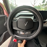 (BVL Mẫu 2) Bọc vô lăng ô tô da Nappa Tổ Ong cao cấp sang trọng thoáng khí cầm chắc tay thiết kế phù hợp với các loại xe - NP