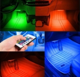Đèn Led gầm ghế ô tô nháy theo nhạc 4 thanh dài