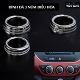 Đồ ốp nội thất đính đá xe Hyundai I10 2022-2023
