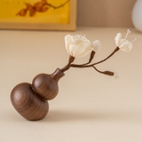 Bình Mộc Liên Hoa Trang Trí Tượng Phật - Trụ Gỗ Mộc Liên Hoa Decor Tượng Phật Tinh Dầu Thơm Cao Cấp