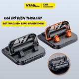 (bảng số 2) Bảng số điện thoại kèm giá đỡ 6 dãy số màu