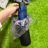Cốc đựng ô đen trơn - thùng rác mini treo sau ghế