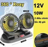 Quạt mini cắm tẩu tặng kèm dãy số dt