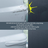 Bộ 2 miếng dán vân sợi Carbon chống va đập góc xe