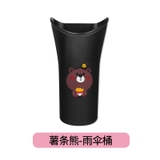 Cốc đựng ô đen trơn - thùng rác mini treo sau ghế