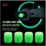 Bộ 4 nắp chụp van phản quang cho ô tô xe máy