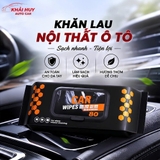 (KH) Khăn ướt vệ sinh nội thất oto tiện dụng - Giấy ướt phục hồi nội thất sáng bóng