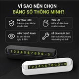 (KH) Bảng ghi số điện thoại trên ô tô - Bập bênh siêu rẻ