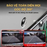 Sét 2 tấm Nắp Bảo Vệ Camera Ô Tô Cao Cấp Chống Va Đập, Chống Nước, Độ Nét 4K, Vỏ bảo vệ Video lùi xe hơi