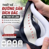 (KH) Bọc vô lăng da Pu đen chỉ đỏ lượn sóng M01