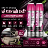 (KH) Bình Xịt Tẩy Vệ Sinh Nội Thất Ô Tô, Nội Thất Gia Đình FLAMINGO F002