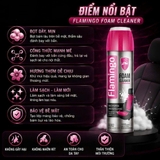 (KH) Bình Xịt Tẩy Vệ Sinh Nội Thất Ô Tô, Nội Thất Gia Đình FLAMINGO F002