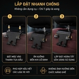 (2 mẫu) Móc treo đồ sau ghế 4in1 - 4s