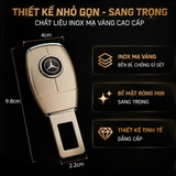 (KH) 1 hộp Chốt an toàn inox mạ vàng - chốt tiếp nối cắm chồng