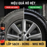 (KH) Chai xịt bóng vỏ, làm đen lốp xe và phục hồi nhựa nhám CAMEL HOTTIRE