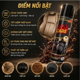(4 Mùi) Xịt bóng đồ da ghế da nội thất đồ gỗ làm mềm dưỡng bóng WAX CARE 3T