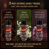(4 Mùi) Xịt bóng đồ da ghế da nội thất đồ gỗ làm mềm dưỡng bóng WAX CARE 3T