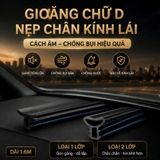 (KH) Gioăng chữ D cao su chống ồn - Đơn giá 1 cuôn