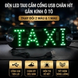 Mào taxi dạng led mỏng - 1 chế độ 1 màu