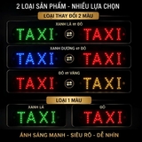 Mào taxi dạng led mỏng - 1 chế độ 1 màu