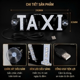 Mào taxi dạng led mỏng - chế độ chuyển đổi 2 màu